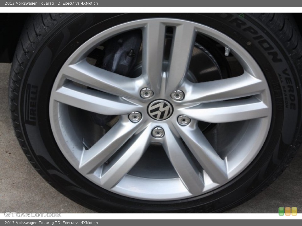 2013 Volkswagen Touareg TDI Executive 4XMotion Wheel and Tire Photo #71553472