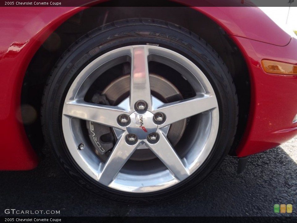 2005 Chevrolet Corvette Coupe Wheel and Tire Photo #71556451