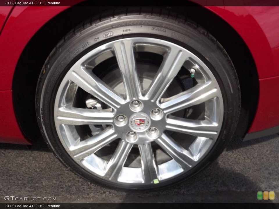 2013 Cadillac ATS 3.6L Premium Wheel and Tire Photo #71556679