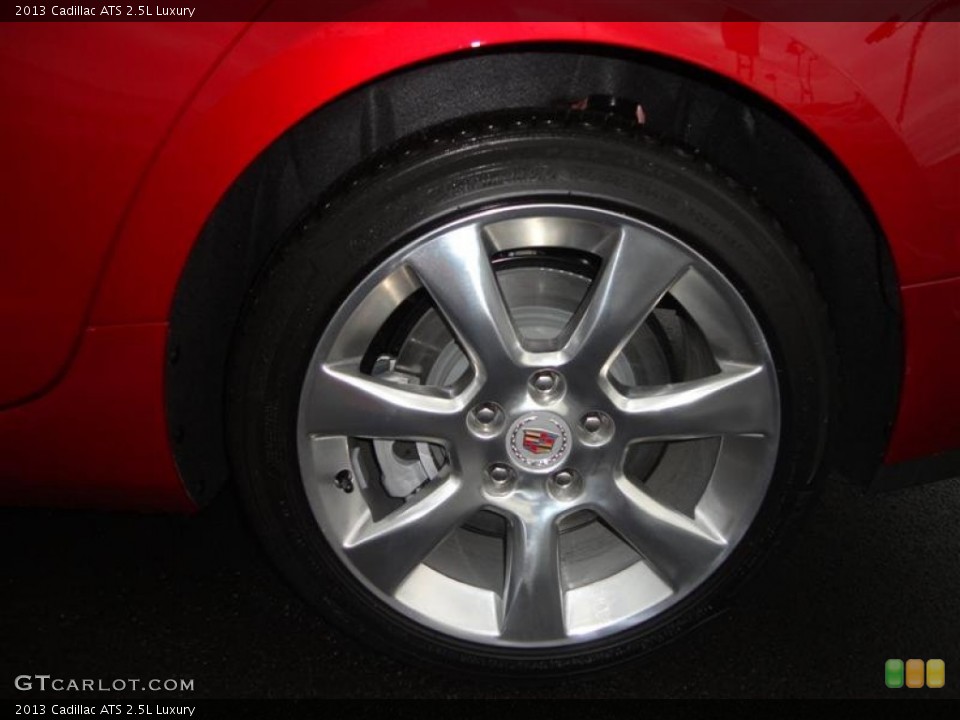 2013 Cadillac ATS 2.5L Luxury Wheel and Tire Photo #71558206