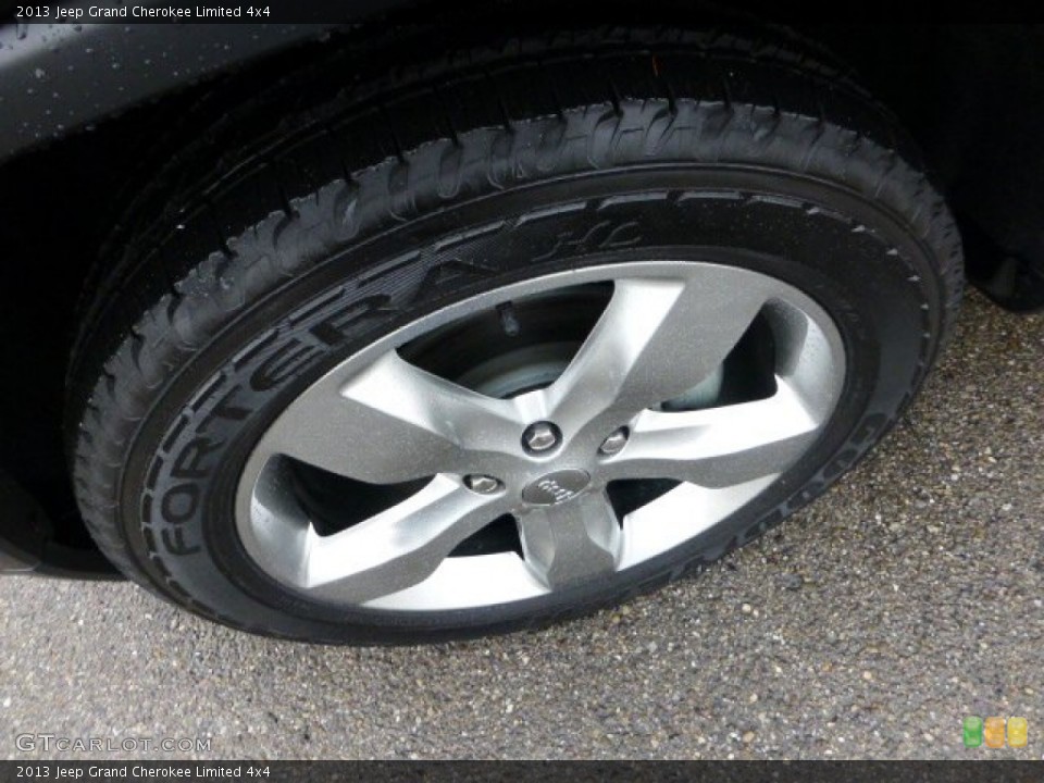 2013 Jeep Grand Cherokee Limited 4x4 Wheel and Tire Photo #71568343