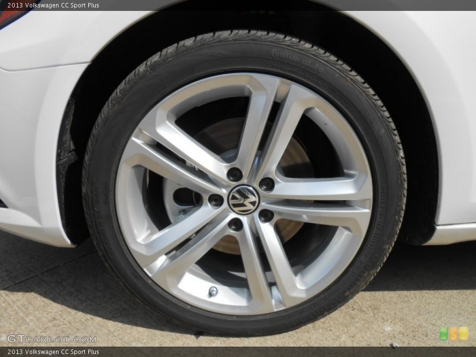 2013 Volkswagen CC Sport Plus Wheel and Tire Photo #71570071