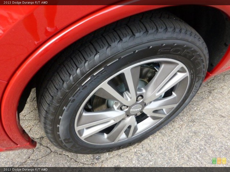 2013 Dodge Durango R/T AWD Wheel and Tire Photo #71572523
