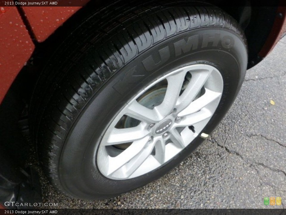2013 Dodge Journey SXT AWD Wheel and Tire Photo #71573342