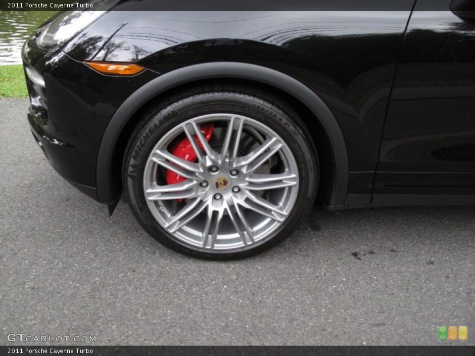 2011 Porsche Cayenne Turbo Wheel and Tire Photo #71576054