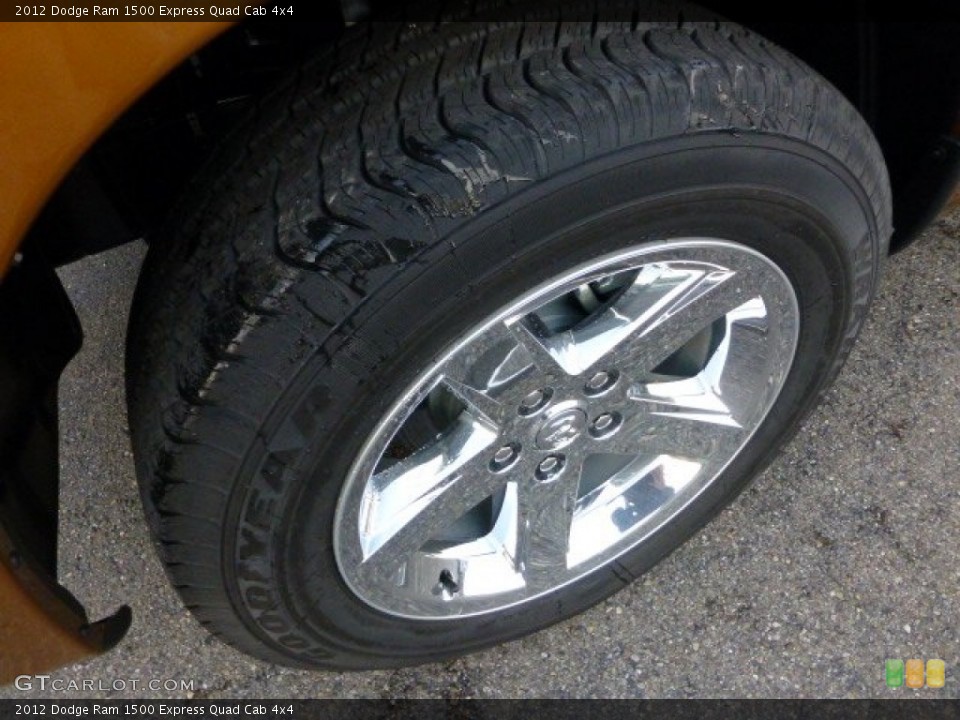 2012 Dodge Ram 1500 Express Quad Cab 4x4 Wheel and Tire Photo #71577149