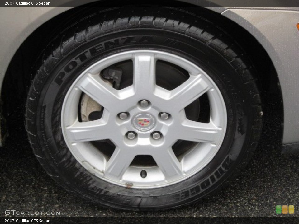 2007 Cadillac CTS Sedan Wheel and Tire Photo #71580008