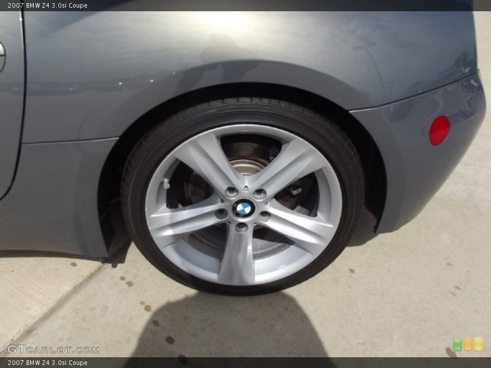 2007 BMW Z4 3.0si Coupe Wheel and Tire Photo #71583794