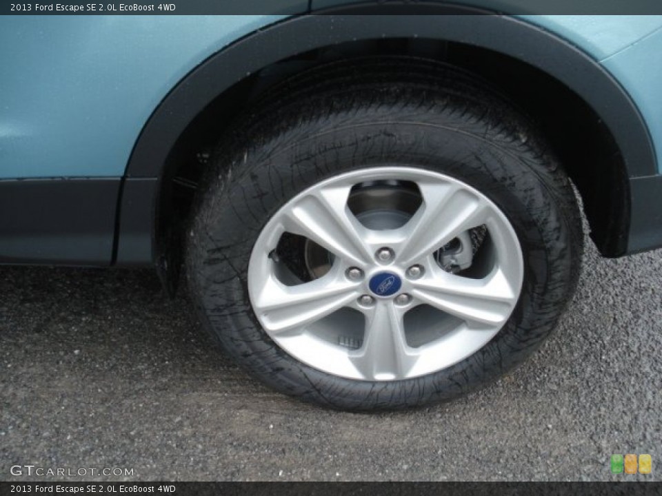 2013 Ford Escape SE 2.0L EcoBoost 4WD Wheel and Tire Photo #71584194