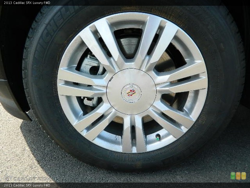 2013 Cadillac SRX Luxury FWD Wheel and Tire Photo #71586099