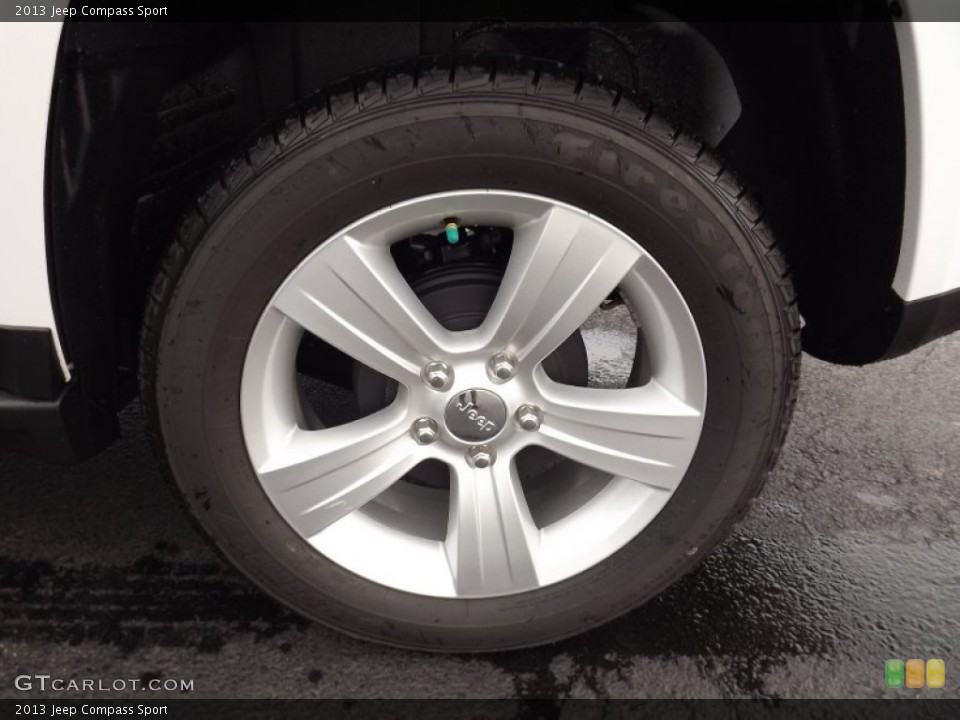 2013 Jeep Compass Sport Wheel and Tire Photo #71587428