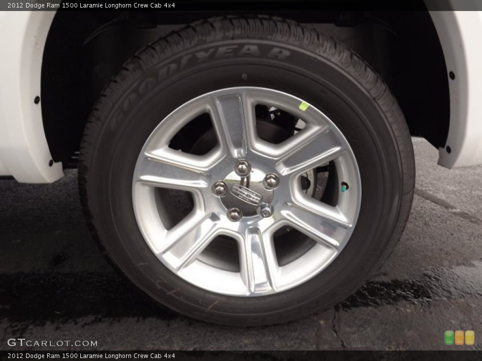 2012 Dodge Ram 1500 Laramie Longhorn Crew Cab 4x4 Wheel and Tire Photo #71587584