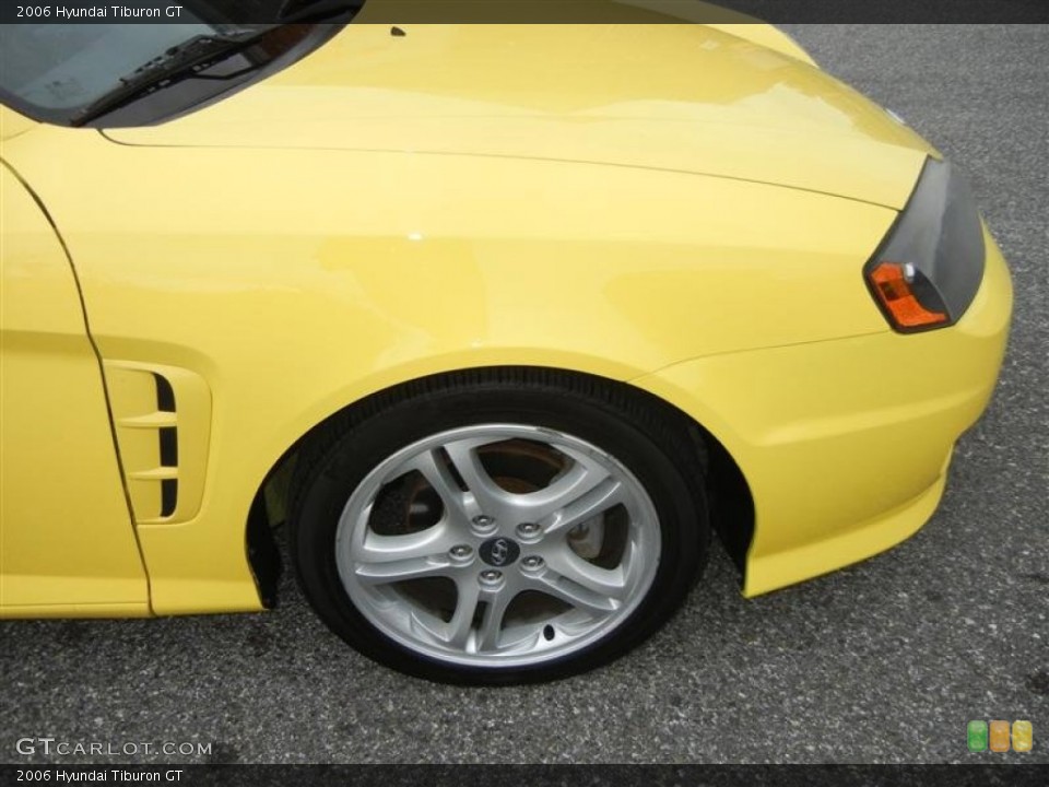 2006 Hyundai Tiburon GT Wheel and Tire Photo #71587884