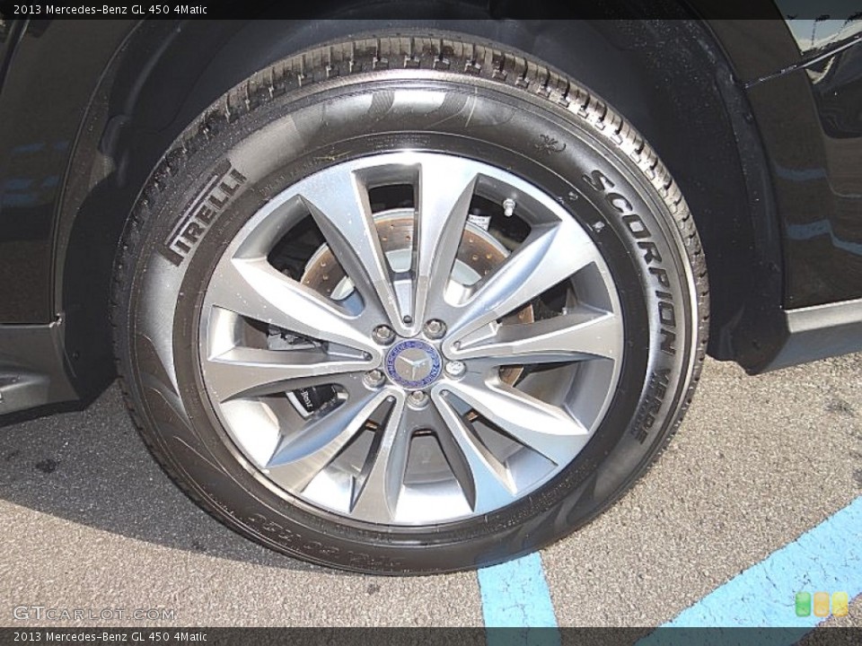 2013 Mercedes-Benz GL 450 4Matic Wheel and Tire Photo #71589054