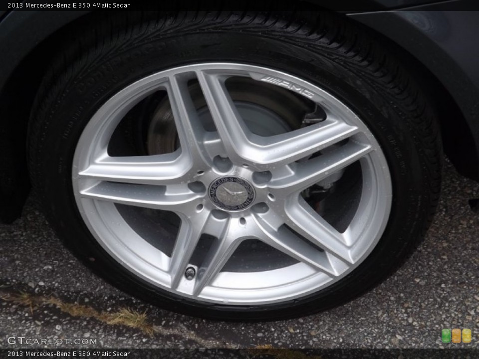 2013 Mercedes-Benz E 350 4Matic Sedan Wheel and Tire Photo #71590425