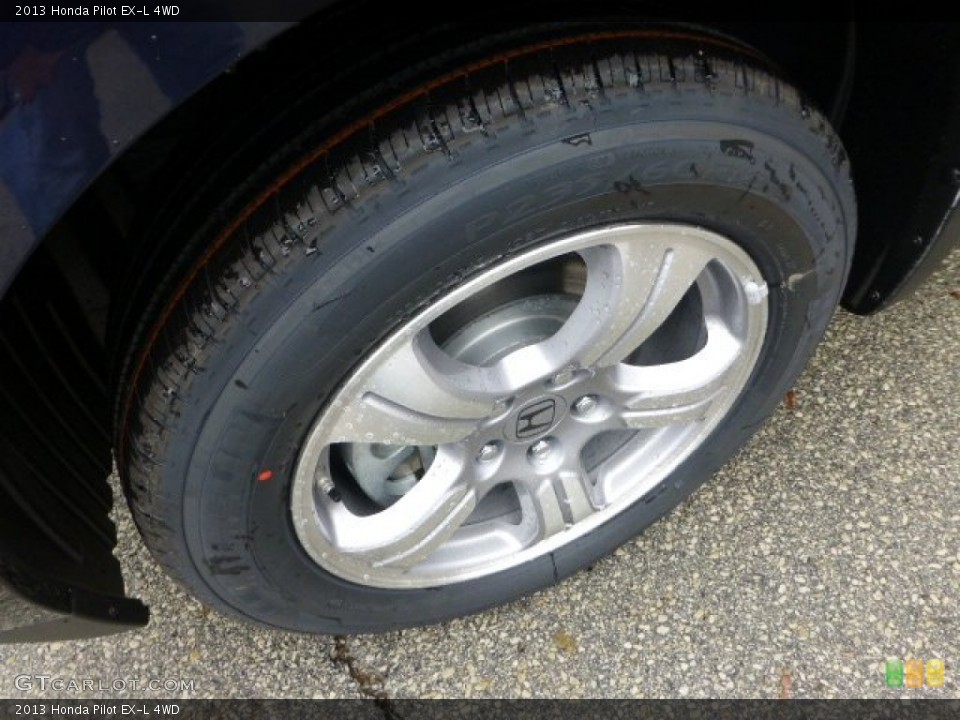 2013 Honda Pilot EX-L 4WD Wheel and Tire Photo #71594277