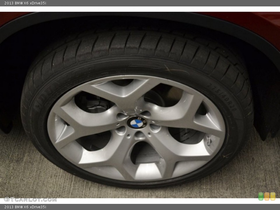 2013 BMW X6 xDrive35i Wheel and Tire Photo #71594973