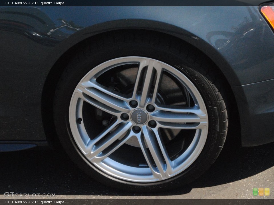 2011 Audi S5 4.2 FSI quattro Coupe Wheel and Tire Photo #71596071