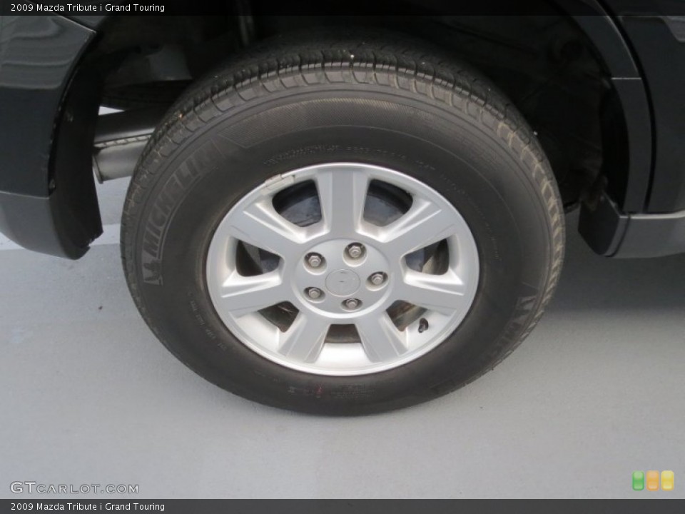 2009 Mazda Tribute i Grand Touring Wheel and Tire Photo #71602476