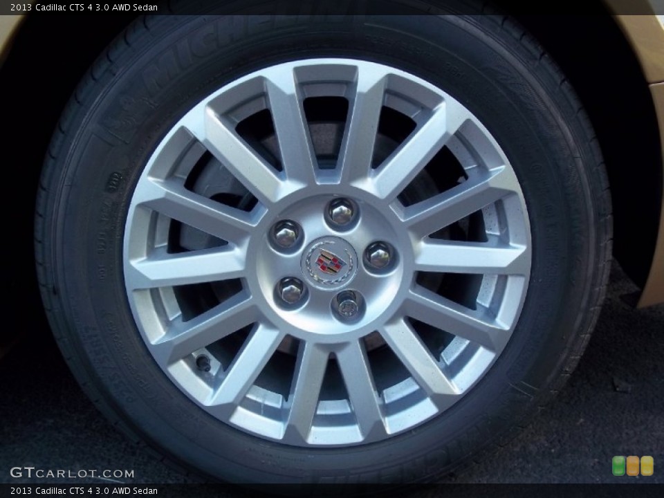 2013 Cadillac CTS 4 3.0 AWD Sedan Wheel and Tire Photo #71605896