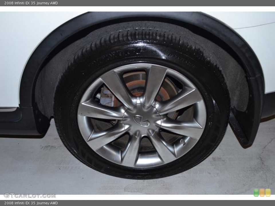 2008 Infiniti EX 35 Journey AWD Wheel and Tire Photo #71618028