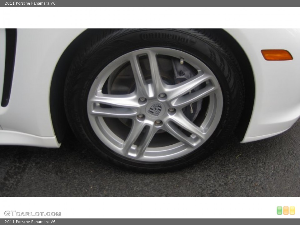 2011 Porsche Panamera V6 Wheel and Tire Photo #71623817