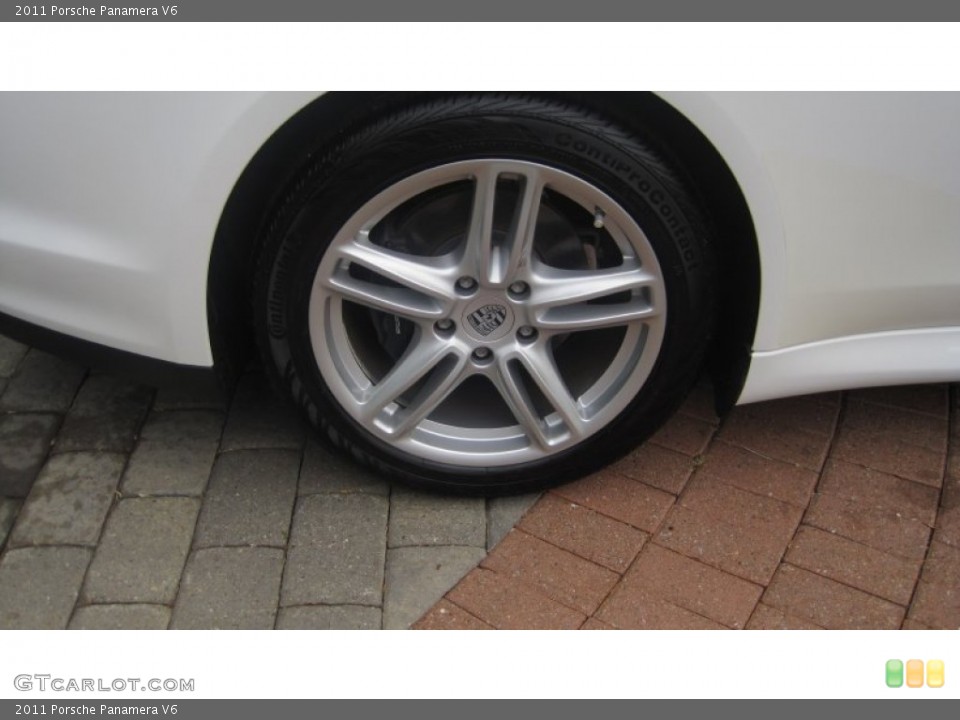 2011 Porsche Panamera V6 Wheel and Tire Photo #71623821