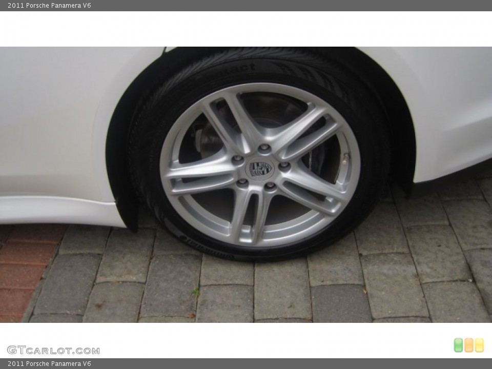 2011 Porsche Panamera V6 Wheel and Tire Photo #71623829