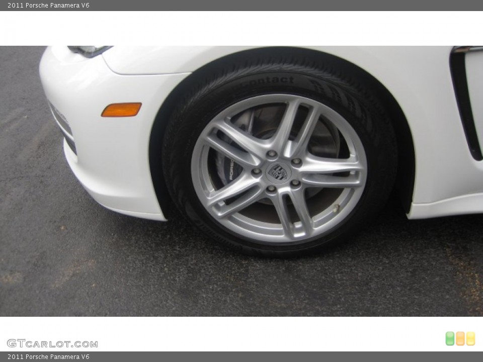 2011 Porsche Panamera V6 Wheel and Tire Photo #71623832