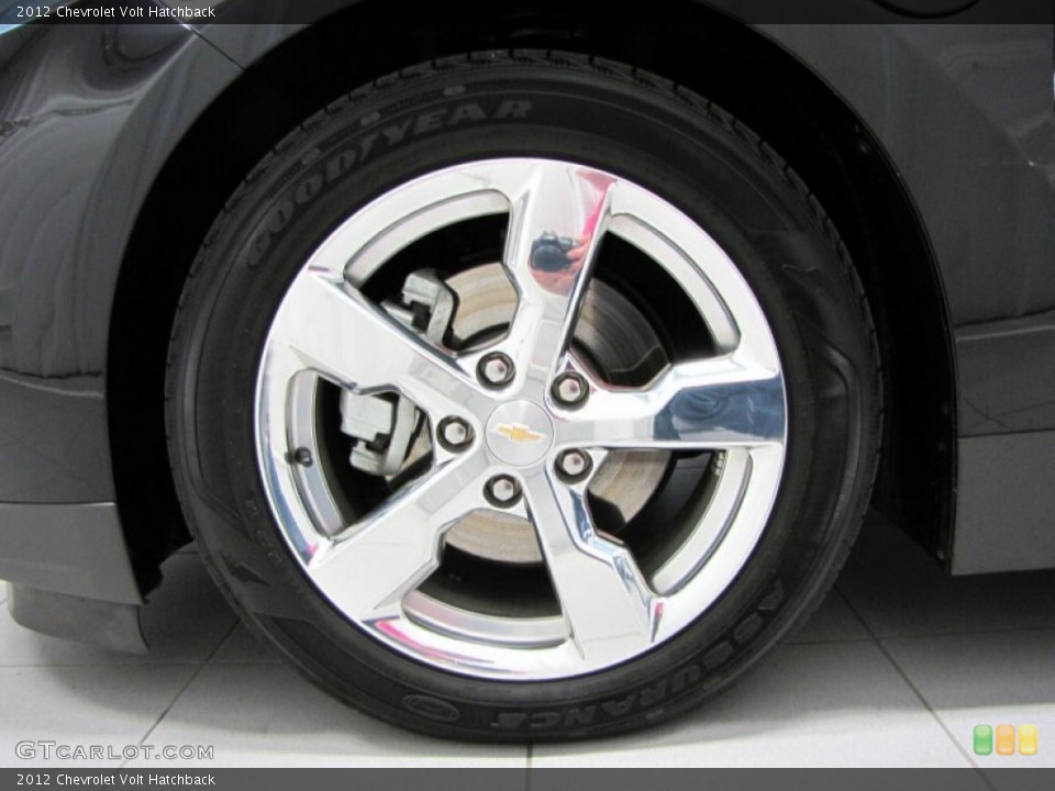 2012 Chevrolet Volt Hatchback Wheel and Tire Photo #71632588