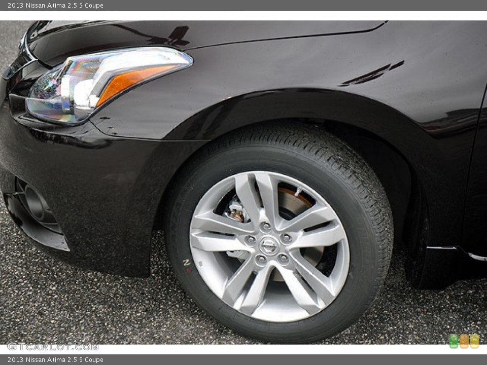 2013 Nissan Altima 2.5 S Coupe Wheel and Tire Photo #71635396