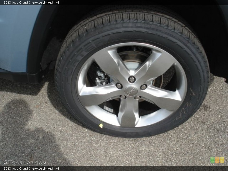 2013 Jeep Grand Cherokee Limited 4x4 Wheel and Tire Photo #71636974