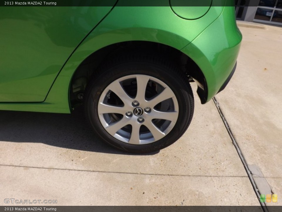 2013 Mazda MAZDA2 Touring Wheel and Tire Photo #71637700