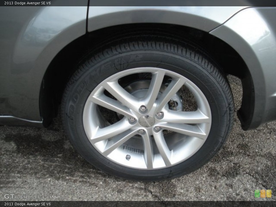 2013 Dodge Avenger SE V6 Wheel and Tire Photo #71638546
