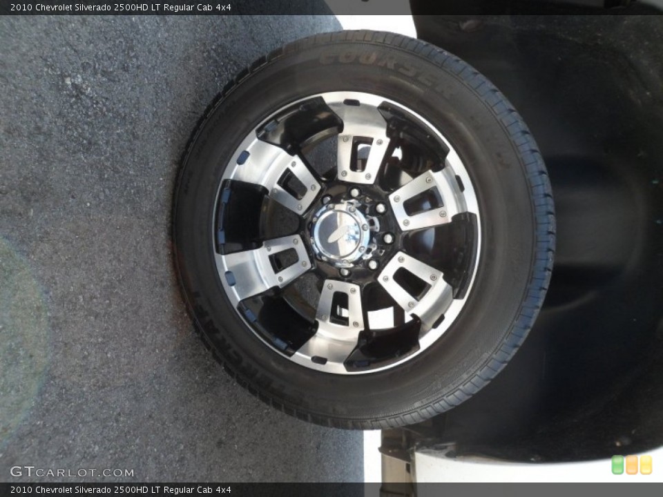 2010 Chevrolet Silverado 2500HD Custom Wheel and Tire Photo #71640222