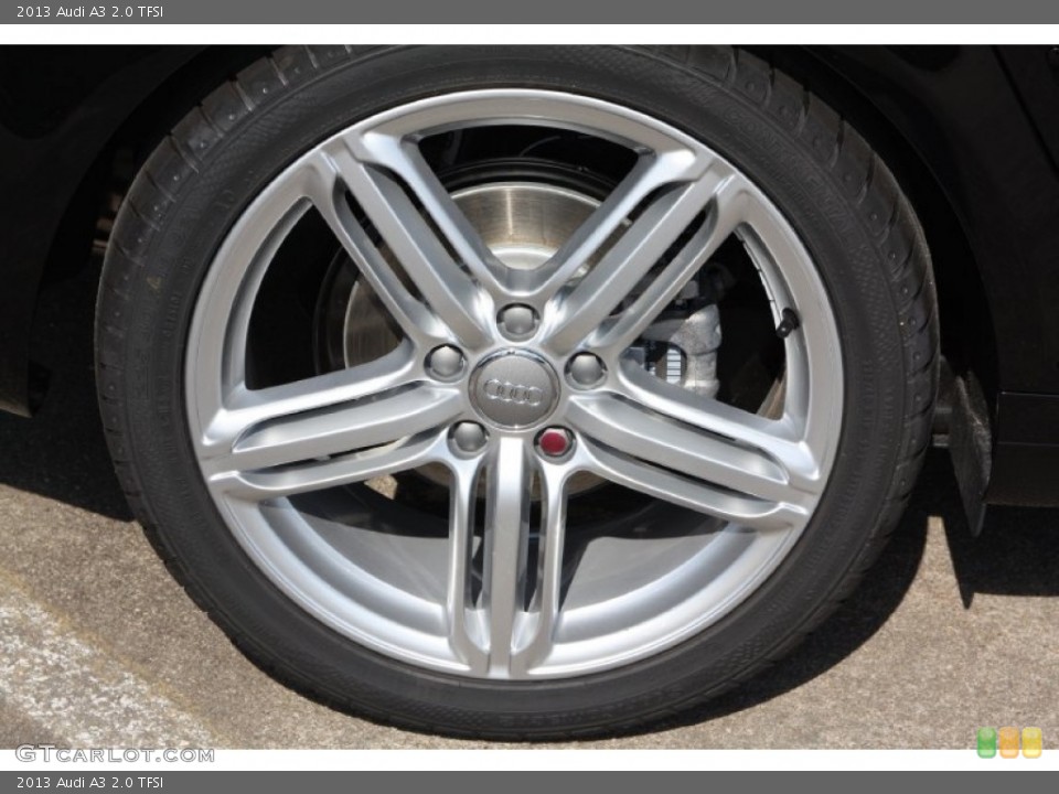 2013 Audi A3 2.0 TFSI Wheel and Tire Photo #71643286