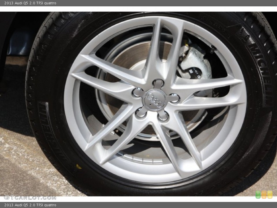 2013 Audi Q5 2.0 TFSI quattro Wheel and Tire Photo #71643508