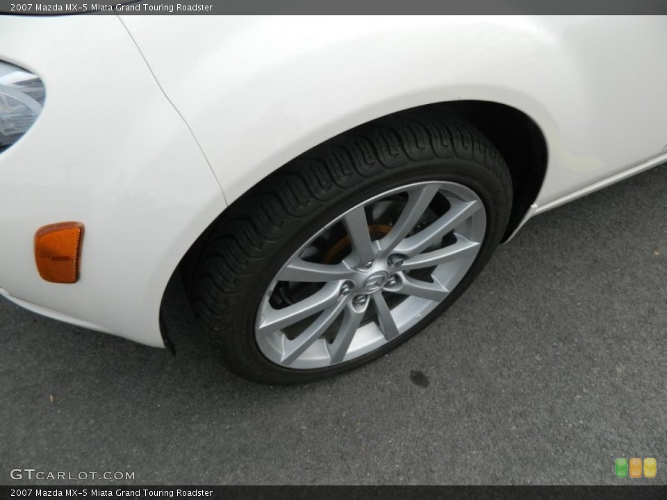 2007 Mazda MX-5 Miata Grand Touring Roadster Wheel and Tire Photo #71644387