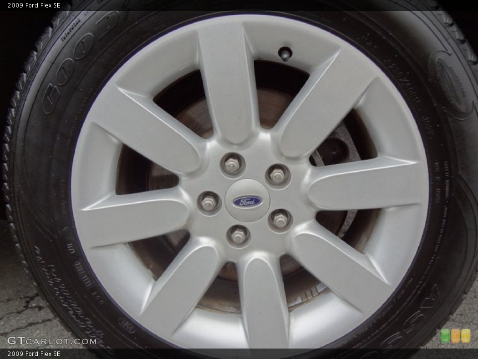 2009 Ford Flex SE Wheel and Tire Photo #71661439