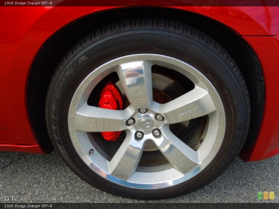 2006 Dodge Charger SRT-8 Wheel and Tire Photo #71669608