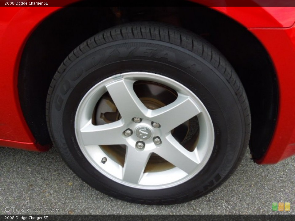 2008 Dodge Charger SE Wheel and Tire Photo #71672238