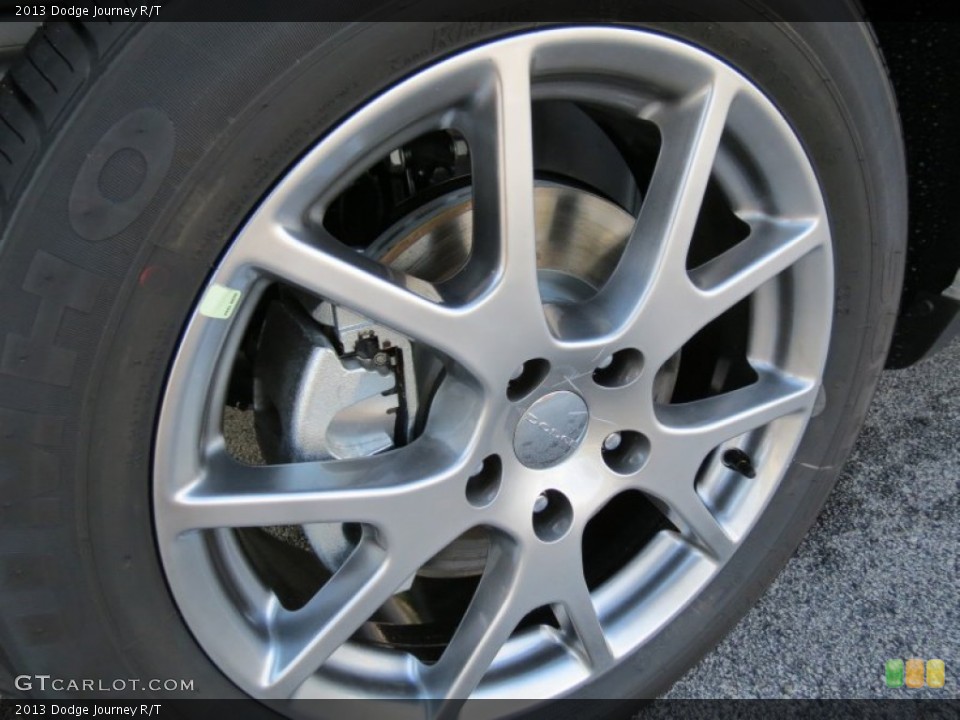 2013 Dodge Journey R/T Wheel and Tire Photo #71672560
