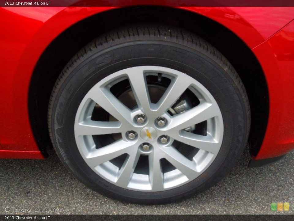 2013 Chevrolet Malibu LT Wheel and Tire Photo #71672580