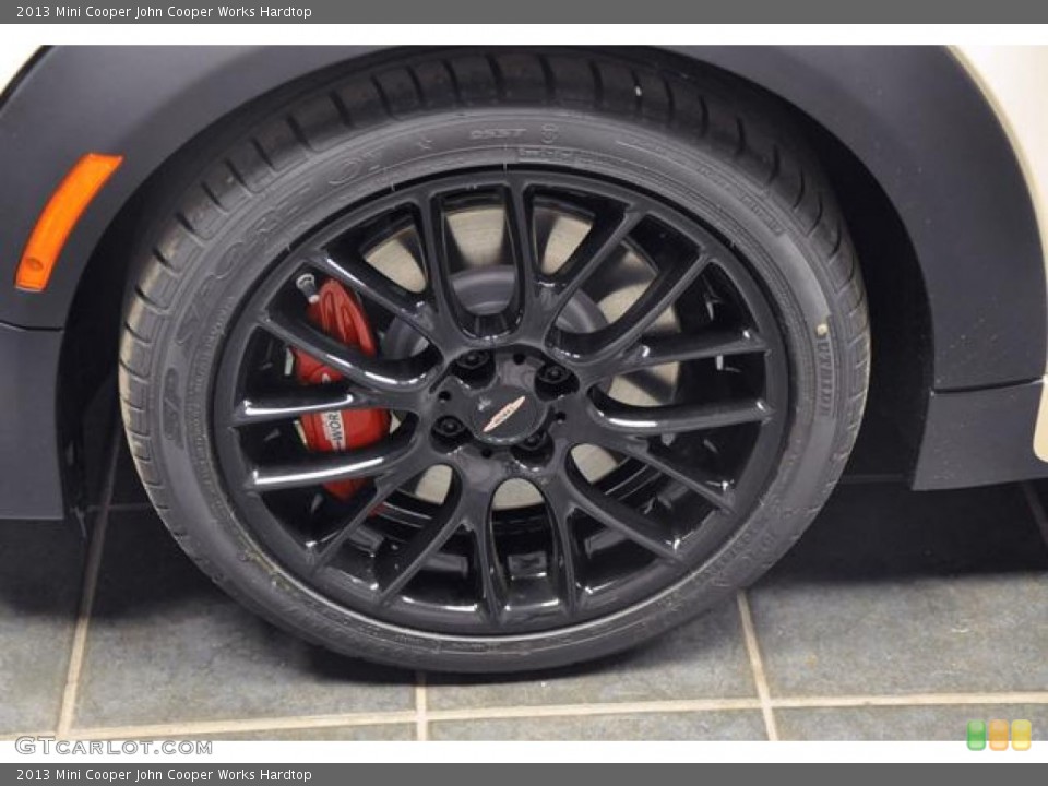 2013 Mini Cooper John Cooper Works Hardtop Wheel and Tire Photo #71674315