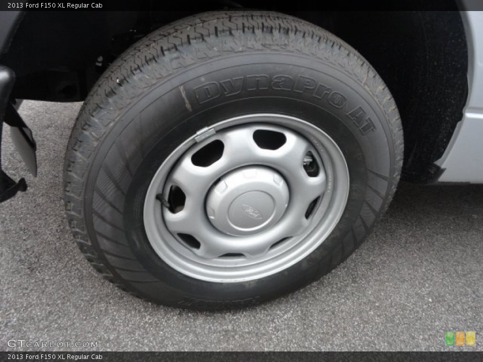 2013 Ford F150 XL Regular Cab Wheel and Tire Photo #71681761