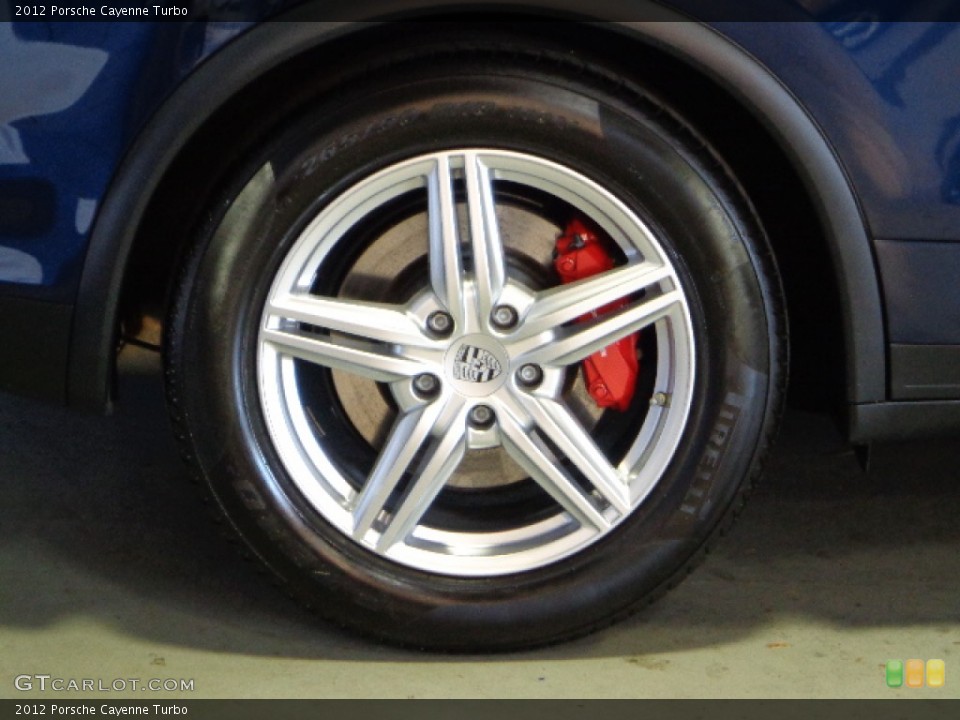 2012 Porsche Cayenne Turbo Wheel and Tire Photo #71682061