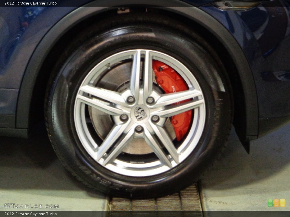 2012 Porsche Cayenne Turbo Wheel and Tire Photo #71682067