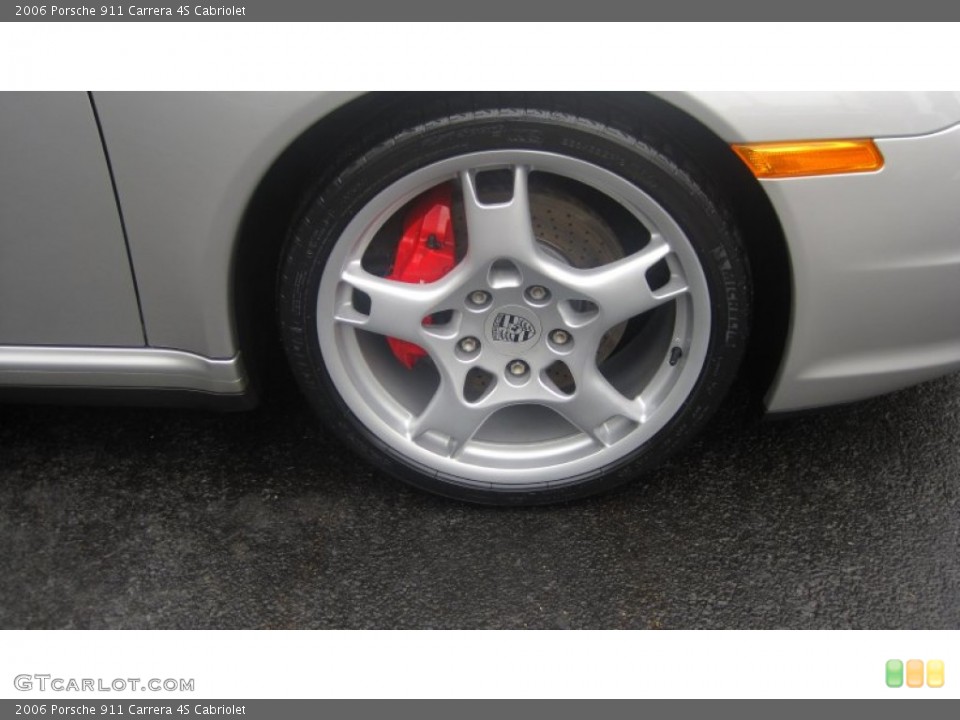 2006 Porsche 911 Carrera 4S Cabriolet Wheel and Tire Photo #71684755