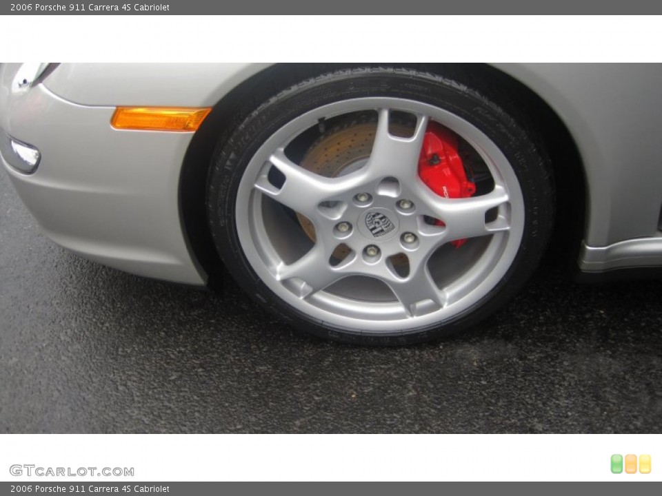 2006 Porsche 911 Carrera 4S Cabriolet Wheel and Tire Photo #71684764