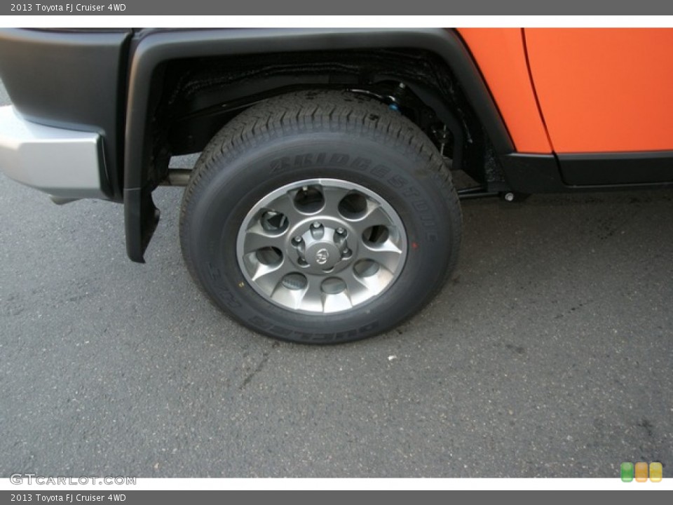 2013 Toyota FJ Cruiser 4WD Wheel and Tire Photo #71684968